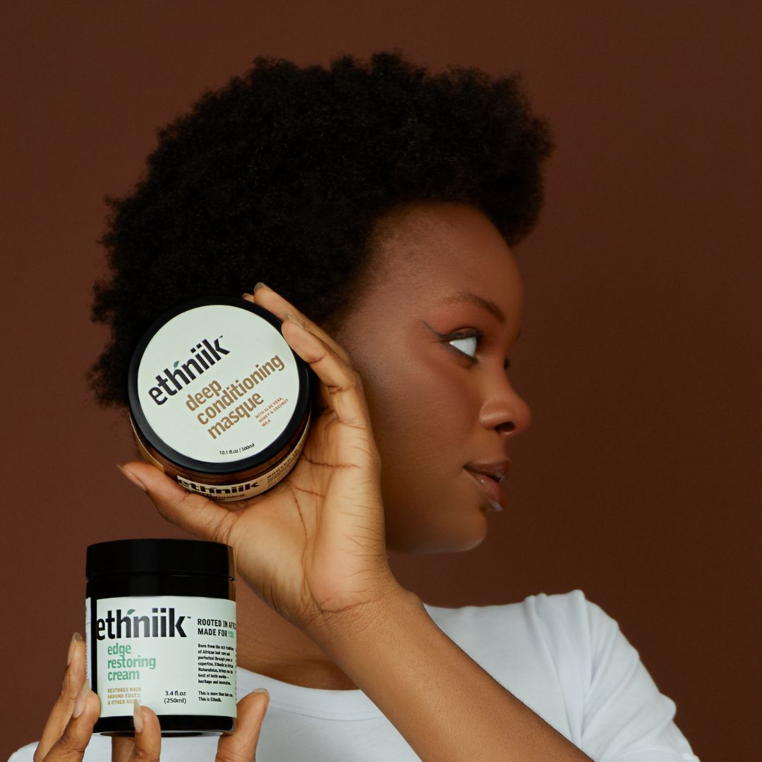 Ethniik - Deep Conditioning Mayonnaise and Edge Restoring Cream